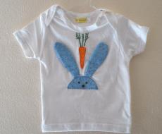 Magliette  Maglietta bebè coniglio e carota
