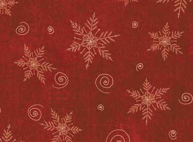 Tessuti americani Christmas Whimsy 25210-red1 